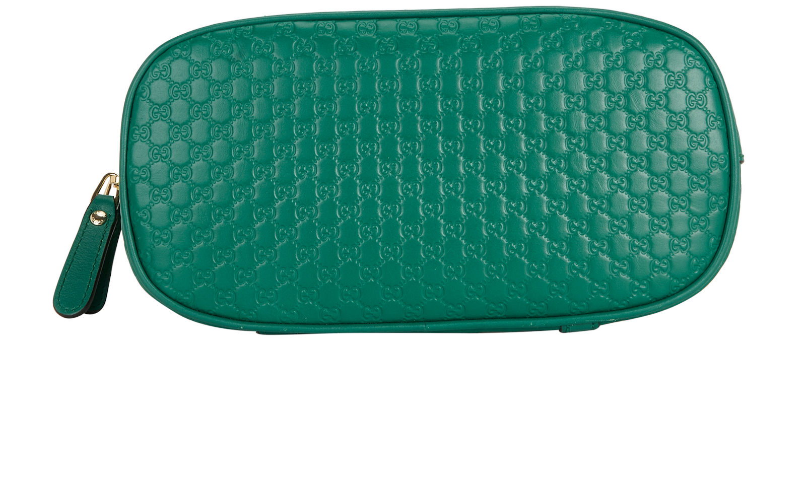 Mini Microguccissima Dome, &pound;850, Handbags, Green, Leather, Top view